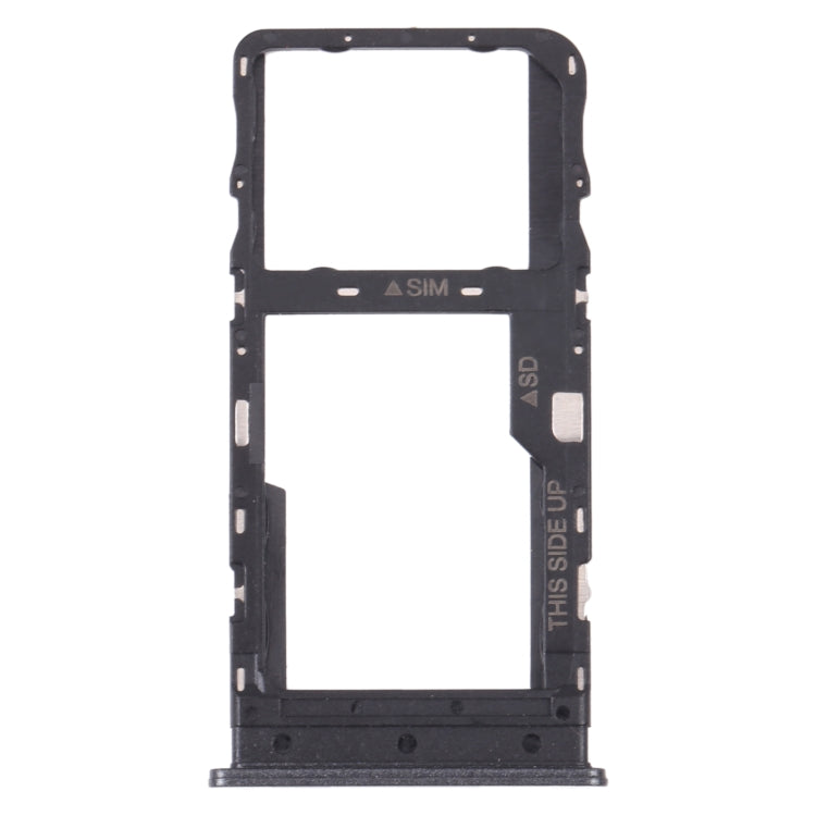 Original SIM Card Tray + Micro SD Card Tray for TCL 10L/10 Lite T770H T770B – Durable Build, Easy to Use, For TCL 10L/10 Lite, For TCL 10L/10 Lite(Silver)