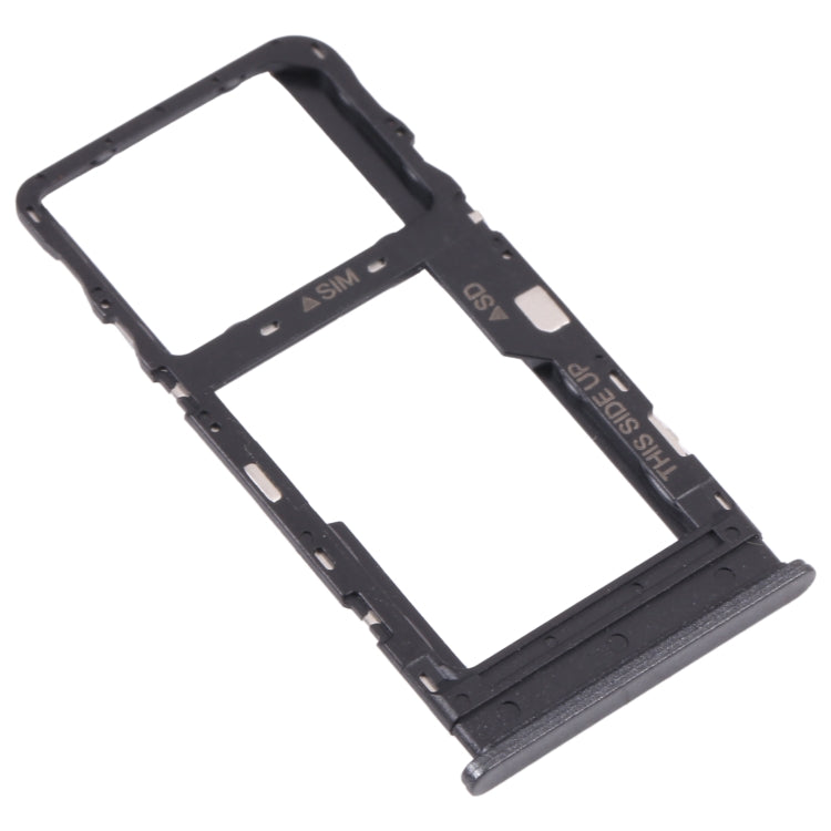 Original SIM Card Tray + Micro SD Card Tray for TCL 10L/10 Lite T770H T770B – Durable Build, Easy to Use, For TCL 10L/10 Lite, For TCL 10L/10 Lite(Silver)