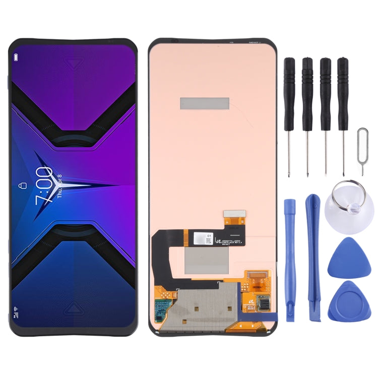 AMOLED Material LCD Screen and Digitizer Full Assembly for Lenovo Legion 2 Pro 2021 L70081 – Durable Build, Easy to Use, For Lenovo Legion 2 Pro 2021