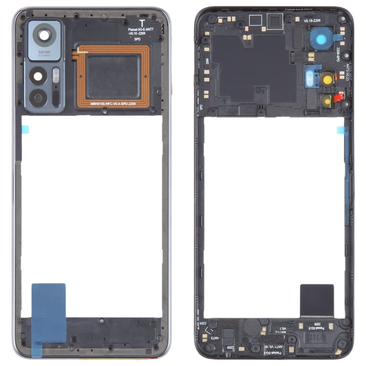 Original Middle Frame Bezel Plate – Durable Build, Easy to Use, For TCL 30+ For TCL 30+ Black