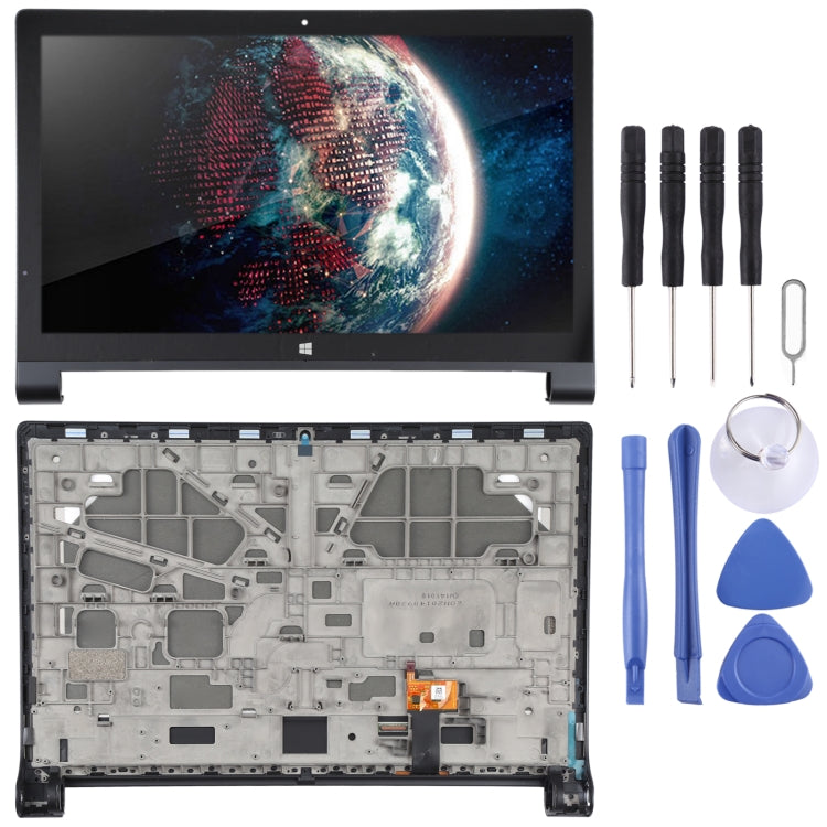 LCD Screen and Digitizer Full Assembly with Frame for Lenovo YOGA Tablet 2 Pro 1371F – Durable Build, Easy to Use, For Lenovo YOGA Tablet 2 Pro For Lenovo YOGA Tablet 2 Pro