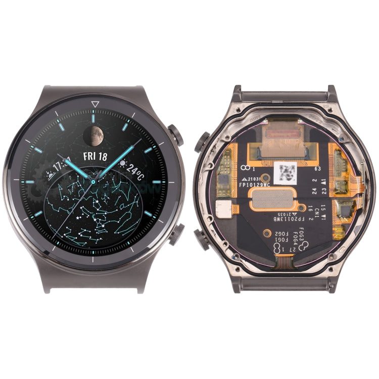 Watch – Original Sapphire Material LCD Screen and Digitizer Full Assembly With... For Huawei Watch GT 2 Pro
