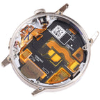 Watch – Original LCD Screen and Digitizer Full Assembly With Frame for Huawei... (Silver)