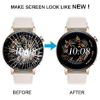 Watch – Original LCD Screen and Digitizer Full Assembly With Frame for Huawei... (Silver)