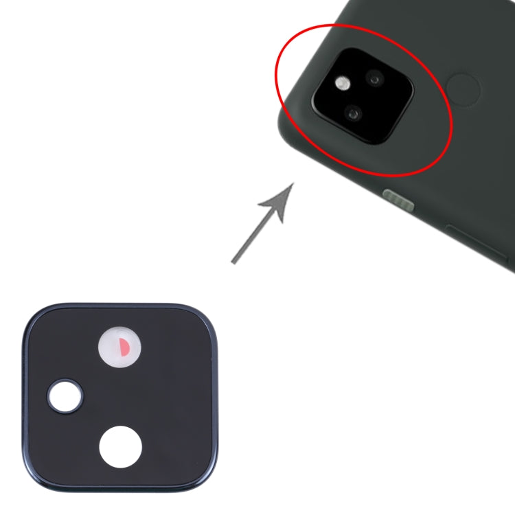 Original Camera Lens Cover for Google Pixel 5a – Durable Build, Easy to Use, For Google Pixel 5a (Black), For Google Pixel 5a