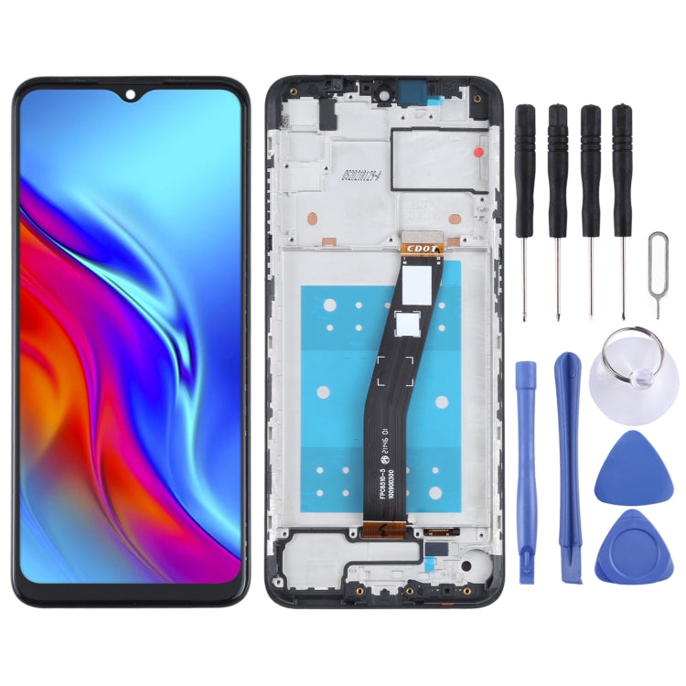 LCD Screen and Digitizer Full Assembly with Frame for TCL 20Y/20E – Durable Build, Easy to Use, For TCL 20Y For TCL 20Y