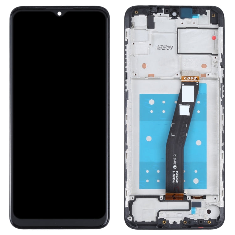 LCD Screen and Digitizer Full Assembly with Frame for TCL 20Y/20E – Durable Build, Easy to Use, For TCL 20Y