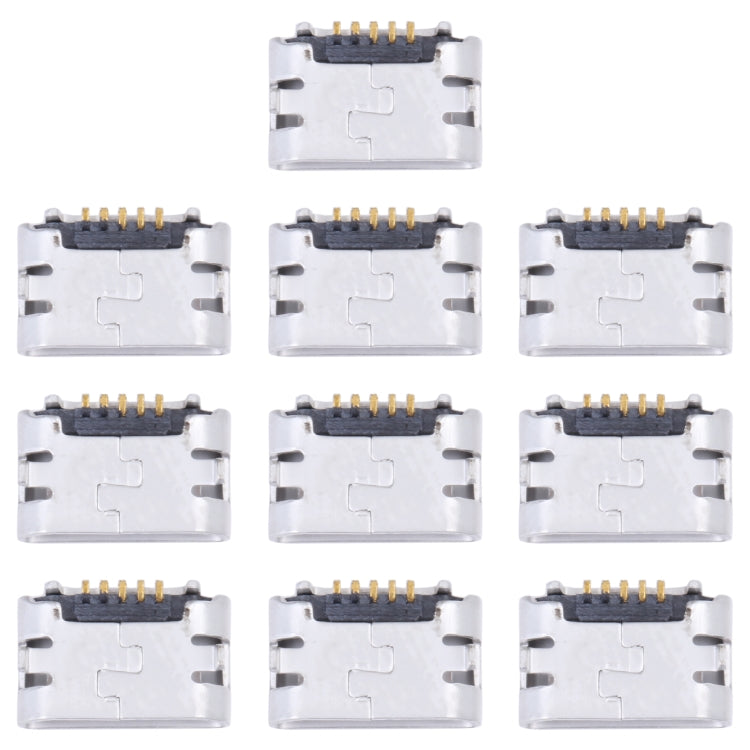 OT6055 10pcs Charging Port Connector – Durable Build, Easy to Use, For Alcatel One Touch Idol 4 For Alcatel One Touch Idol 4