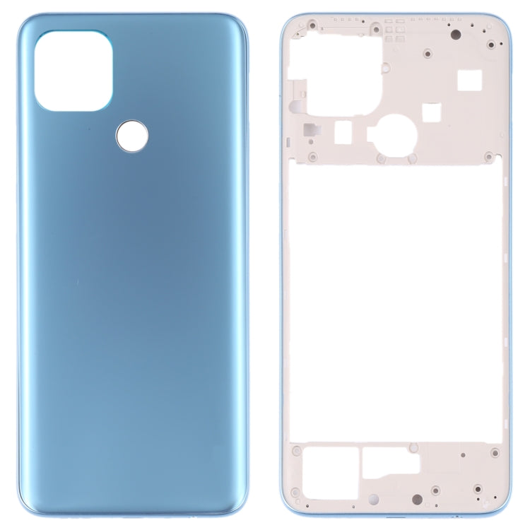 Battery Back Cover with Middle Frame – Durable Build, Easy to Use, For OPPO A15/A15S/A35