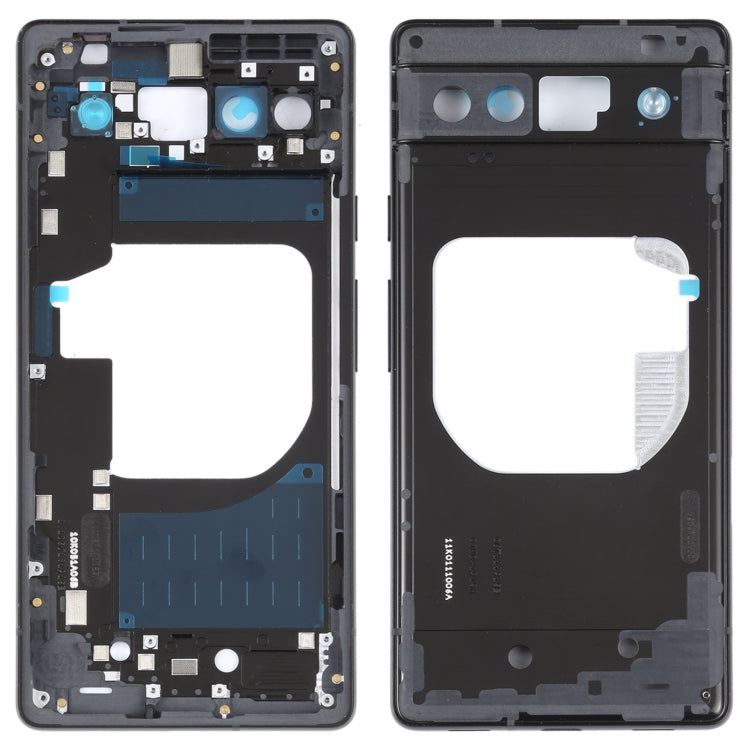 For Google Pixel 7 Front Housing LCD Frame Bezel Plate, For Google Pixel 6a For Google Pixel 6a