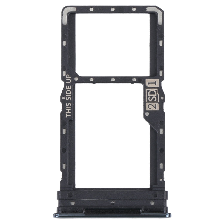 For Motorola Moto G52 SIM Card Tray + SIM / Micro SD Card Tray, For Motorola Moto G52 For Motorola Moto G52 Black