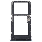 For Motorola Moto G52 SIM Card Tray + SIM / Micro SD Card Tray, For Motorola Moto G52 For Motorola Moto G52 Black