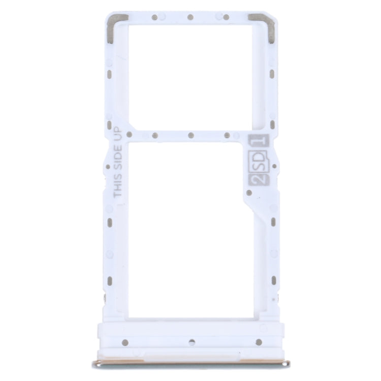SIM Card Tray + SIM / Micro SD Card Tray – Durable Build, Easy to Use, For Motorola Moto G52 For Motorola Moto G52 Silver