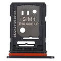 For TCL 10 Pro Original SIM Card Tray + SIM / Micro SD Card Tray, For TCL 10 Pro For TCL 10 Pro Black
