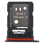 For TCL 10 Pro Original SIM Card Tray + SIM / Micro SD Card Tray, For TCL 10 Pro For TCL 10 Pro Black