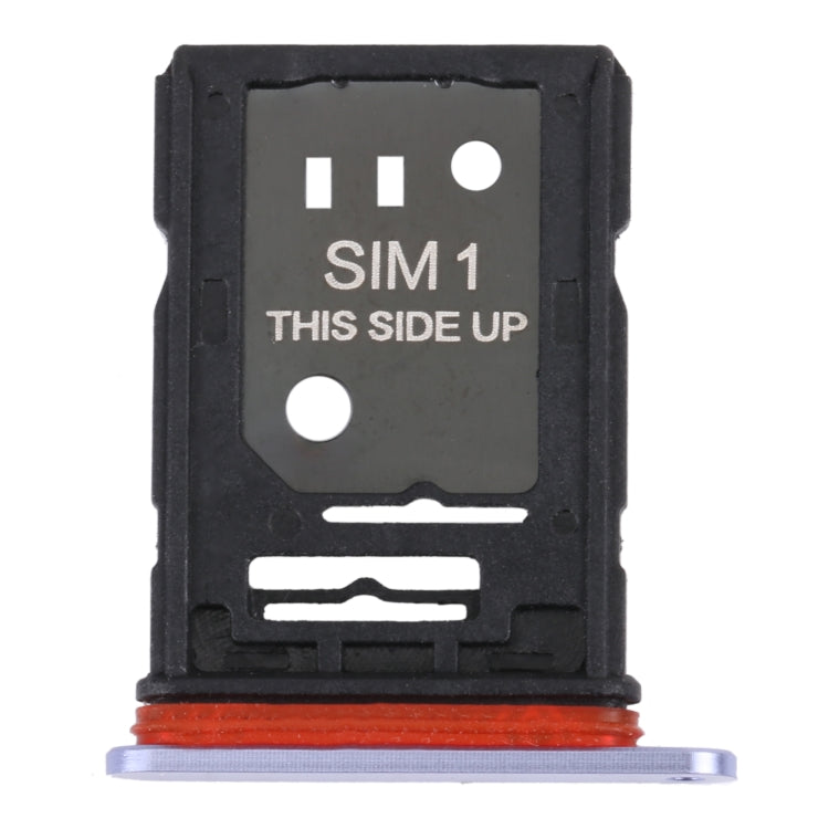 Original SIM Card Tray + SIM / Micro SD Card Tray – Durable Build, Easy to Use, For TCL 10 Plus For TCL 10 Plus Purple