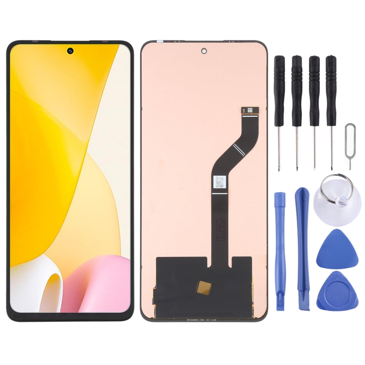 Original AMOLED LCD Screen For Xiaomi 12 Lite with Digitizer Full Assembly – Durable Build, Easy to Use, For Xiaomi 12 Lite(Original)