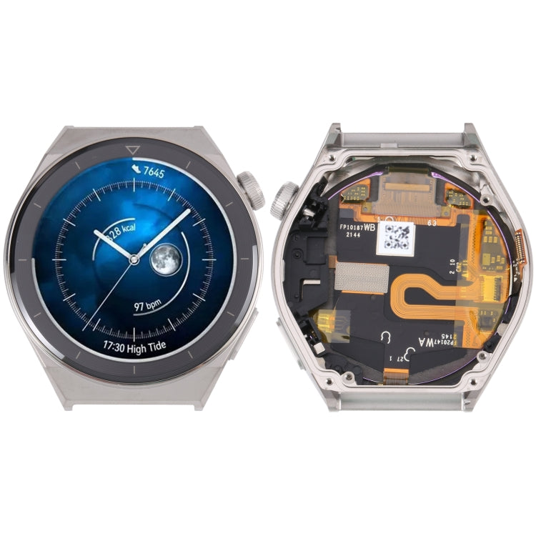 Original Sapphire Material LCD Screen for Huawei Watch GT 3 Pro 46mm... For Huawei Watch GT 3 Pro 46mm(Silver)