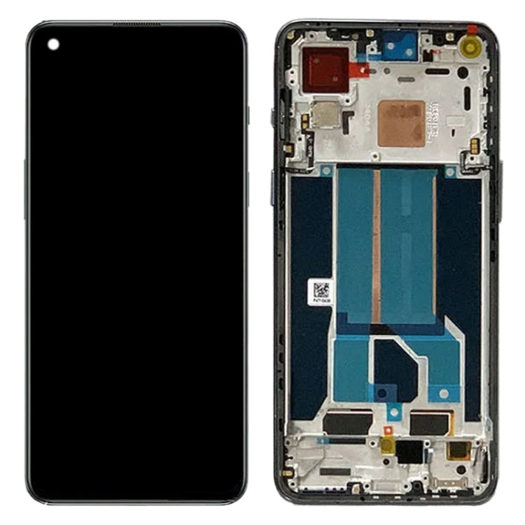AMOLED LCD Screen for OnePlus Nord 2T CPH2399 CPH2401 Digitizer Full Assembly with Frame – Durable Build, Easy to Use, For OnePlus Nord 2T