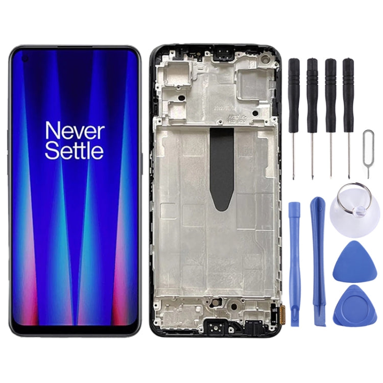 LCD Screen for OnePlus Nord CE 2 5G IV2201 Digitizer Full Assembly with Frame – Durable Build, Easy to Use, For OnePlus Nord CE 2 5G For OnePlus Nord CE 2 5G