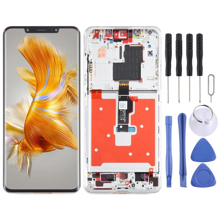 Original LCD Screen For Huawei Mate 50 Pro Digitizer Full Assembly with Frame, For Huawei Mate 50 Pro(Original), For Huawei Mate 50 Pro (Original) For Huawei Mate 50 Pro(Original) Silver