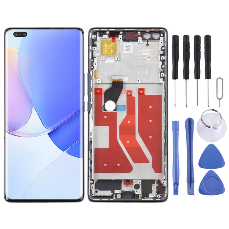 Original LCD Screen For Huawei nova 9 Pro Digitizer Full Assembly with Frame, For Huawei nova 9 Pro (Original) For Huawei nova 9 Pro (Original) Black
