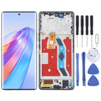 Original LCD Screen For Honor X40 Digitizer Full Assembly with Frame, For Honor X40 (Original) For Honor X40 (Original) Black