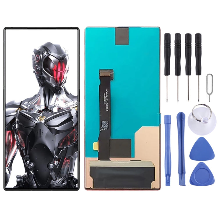 AMOLED Material LCD Screen for ZTE Nubia Red Magic 8 Pro NX729J With Digitizer Full Assembly – Durable Build, Easy to Use, For ZTE Nubia RedMagic 8 Pro For ZTE Nubia RedMagic 8 Pro