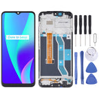 Original LCD Screen and Digitizer Full Assembly With Frame for OPPO Realme C15 RMX2180(Qualcomm Version) – Durable Build, Easy to Use, For OPPO Realme C15 (Qualcomm) For OPPO Realme C15 (Qualcomm)