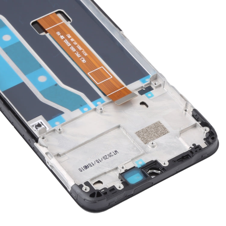 Original LCD Screen and Digitizer Full Assembly With Frame for OPPO Realme C15 RMX2180(Qualcomm Version) – Durable Build, Easy to Use, For OPPO Realme C15 (Qualcomm)