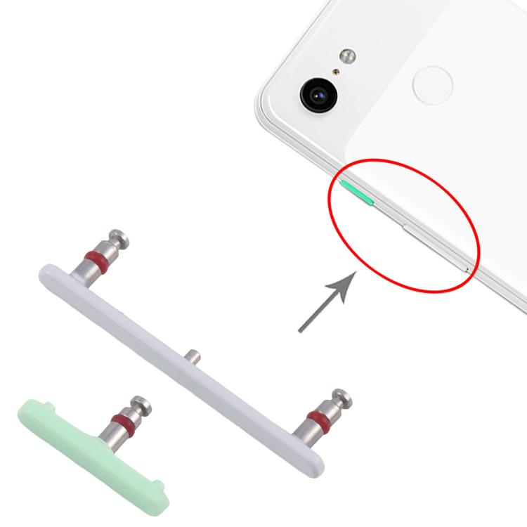 For Google Pixel 3 Original Power Button + Volume Button Control Button – Durable Build, Easy to Use, For Google Pixel 3 (Original)