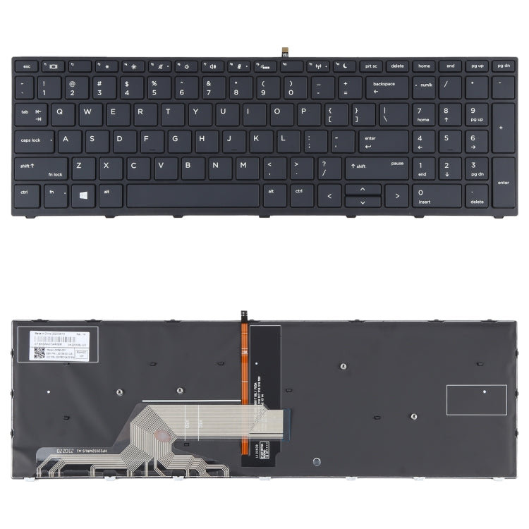 455 G5 470 G5 650 G4 650 G5 US Version Keyboard with Backlight – Durable Build, Easy to Use, For HP Probook 450 G5 For HP Probook 450 G5