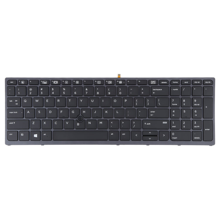 17 G3 US Version Keyboard with Backlight and Pointing – Durable Build, Easy to Use, For HP ZBOOK 15 G3