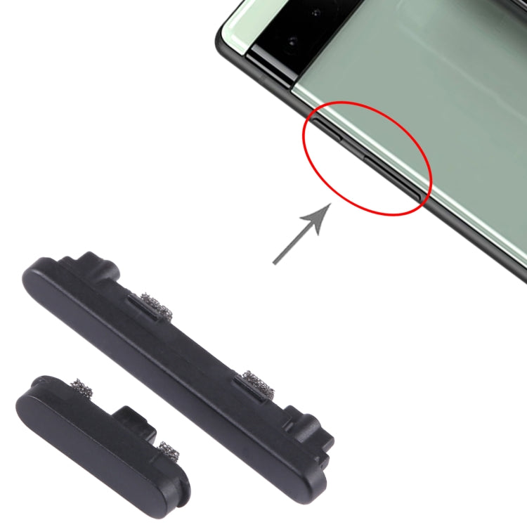 Power Button + Volume Control Button – Durable Build, Easy to Use, For Google Pixel 6A