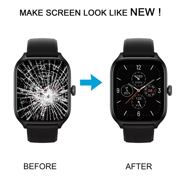Original LCD Screen and Digitizer Full Assembly – Durable Build, Easy to Use, For Amazfit GTS 4
