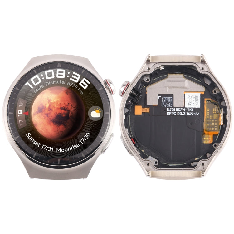 For Huawei Watch 4 Pro Original LCD Screen and Digitizer Full Assembly... For Huawei Watch 4 Pro Silver