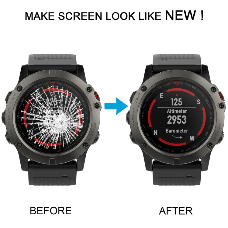 For Garmin Fenix 5X Original LCD Screen with Digitizer Full Assembly – Durable Build, Easy to Use, For Garmin Fenix 5X(Original)