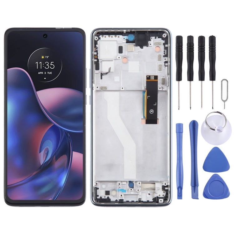 OEM LCD Screen Digitizer Full Assembly with Frame – Durable Build, Easy to Use, For Motorola Edge 2022