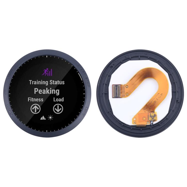 LCD Screen with Digitizer Full Assembly – Durable Build, Easy to Use, For Garmin Forerunner 945 For Garmin Forerunner 945 Black