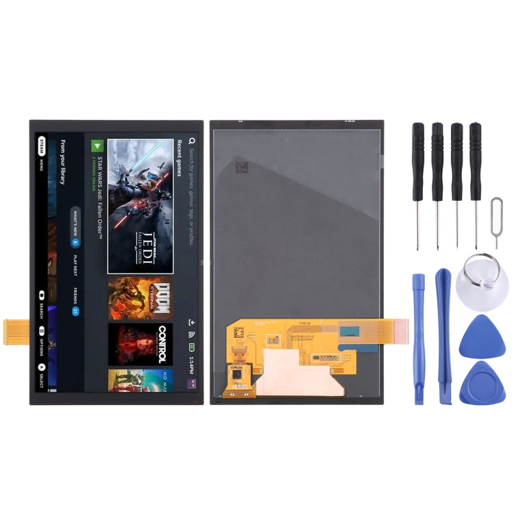For Steam Deck 2 Original Matte Version LCD Screen with Digitizer Full Assembly – Durable Build, Easy to Use, For Steam Deck OLED (Matte Version) For Steam Deck OLED (Matte Version)