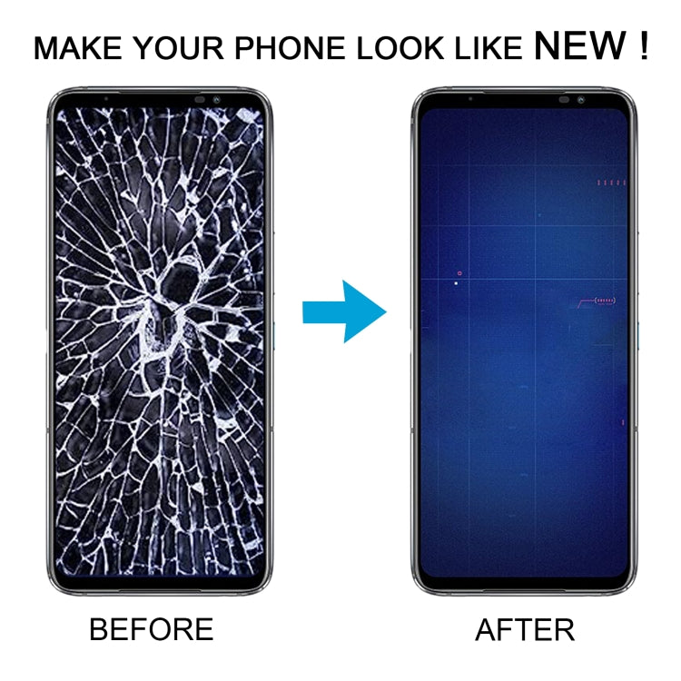 For Asus ROG Phone 6 Original LCD Screen Digitizer Full Assembly with Frame – Durable Build, Easy to Use, For Asus ROG Phone 6(Original)
