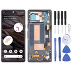 G82U8 OLED LCD Screen Digitizer Full Assembly with Frame – Durable Build, Easy to Use, For Google Pixel 7A For Google Pixel 7A Black