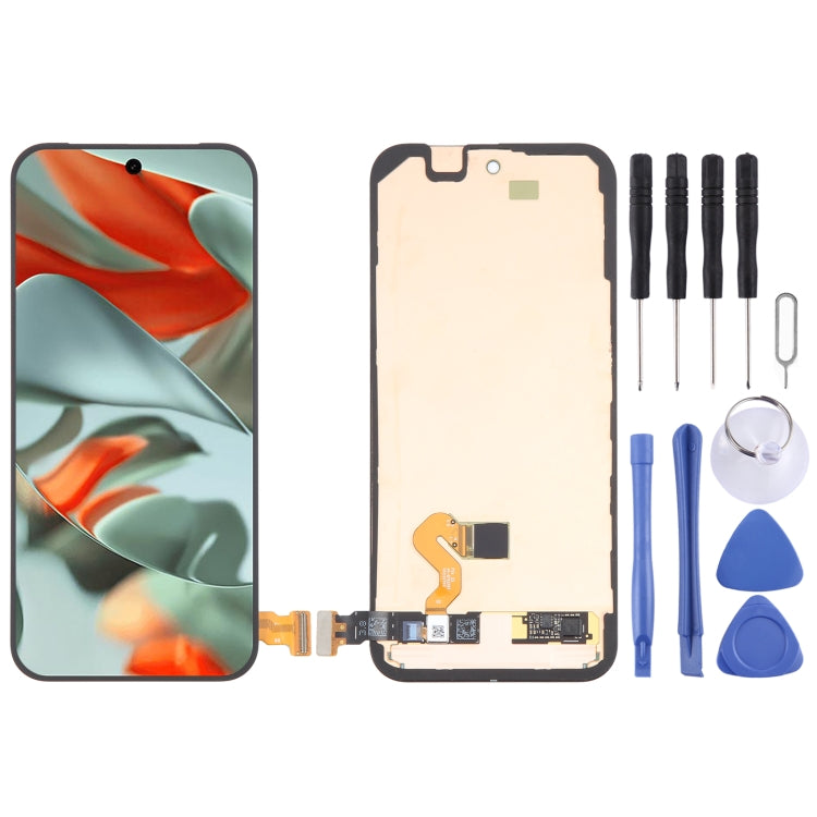 For Google Pixel 9 Pro XL GGX8B Original OLED Material LCD Screen Digitizer Full Assembly with Frame – Durable Build, Easy to Use, For Google Pixel 9 Pro XL(Original)