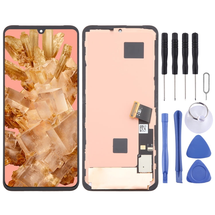For Google Pixel 8 GKWS6 G9BQD OLED LCD Screen Digitizer Full Assembly with Frame – Durable Build, Easy to Use, For Google Pixel 8(OLED)