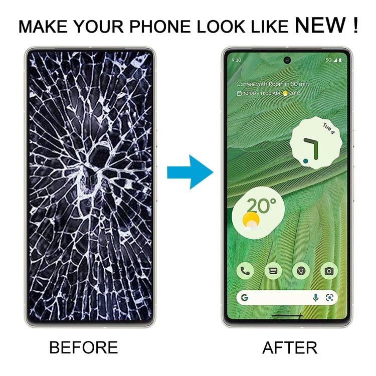 GVU6C GQML3 GO3Z5 OLED LCD Screen Digitizer Full Assembly with Frame – Durable Build, Easy to Use, For Google Pixel 7