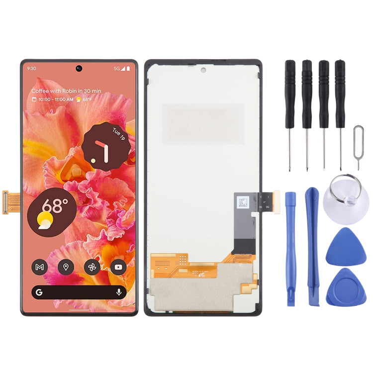 For Google Pixel 6 GB7N6 G9S9B16 G9S9B TFT LCD Screen Digitizer Full Assembly, Not Supporting Fingerprint Identification – Durable Build, Easy to Use, For Google Pixel 6(TFT)
