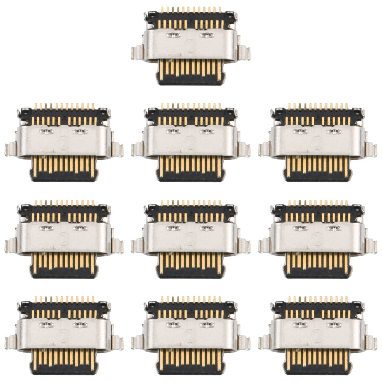 For Motorola Moto G60 / G60s 10pcs Charging Port Connector, For Motorola Moto G60 / G60s For Motorola Moto G60 G60s