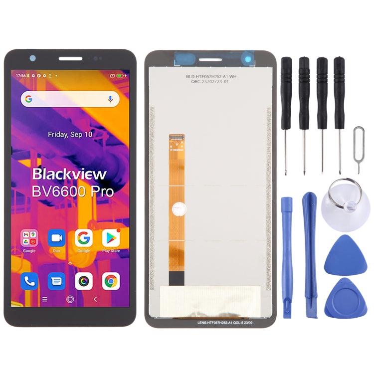 LCD Screen and Digitizer Full Assembly for Blackview BV6600 Pro, For Blackview BV6600 Pro For Blackview BV6600 Pro