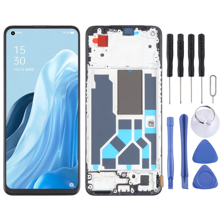 OLED LCD Screen For OPPO Reno7 SE 5G Digitizer Full Assembly with Frame / Fingerprint Identification – Durable Build, Easy to Use, For OPPO Reno7 SE 5G(with Fingerprint) For OPPO Reno7 SE 5G(with Fingerprint)