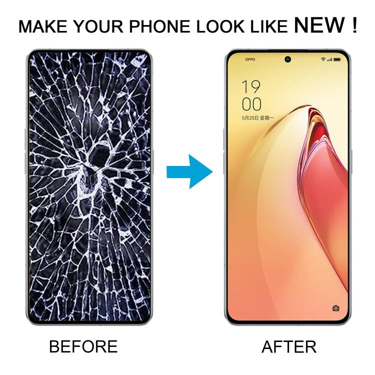 For OPPO Reno8 Pro 5G CPH2357 Original AMOLED Material LCD Screen with Digitizer Full Assembly – Durable Build, Easy to Use, For OPPO Reno8 Pro 5G(Original)